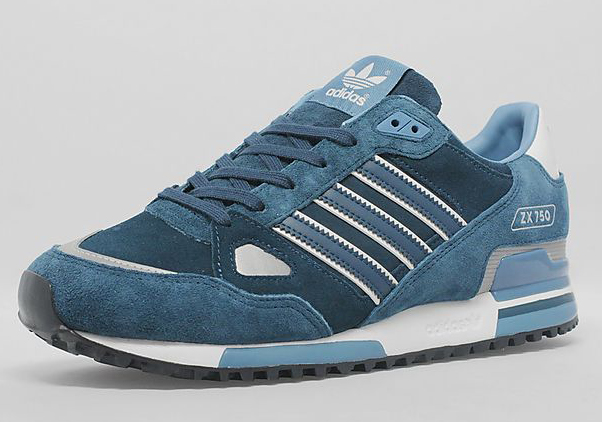 Mens Brown Grey Blue The Top Brand Adidas Zx 750 Retro Running Shoes